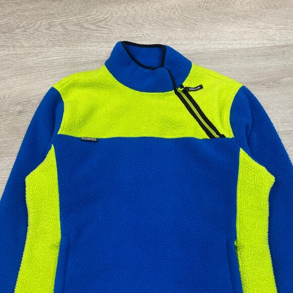 Stussy Design Corp Drift Diagonal Half Zip Sweater Men's Small Y2K Retro Gorp - Picture 2 of 11